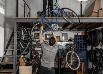 man-workshop-creating-bike